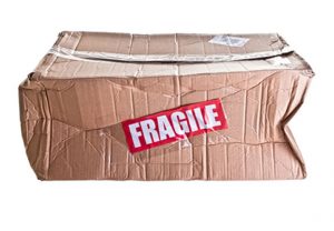 damage package due to no edge protection packaging